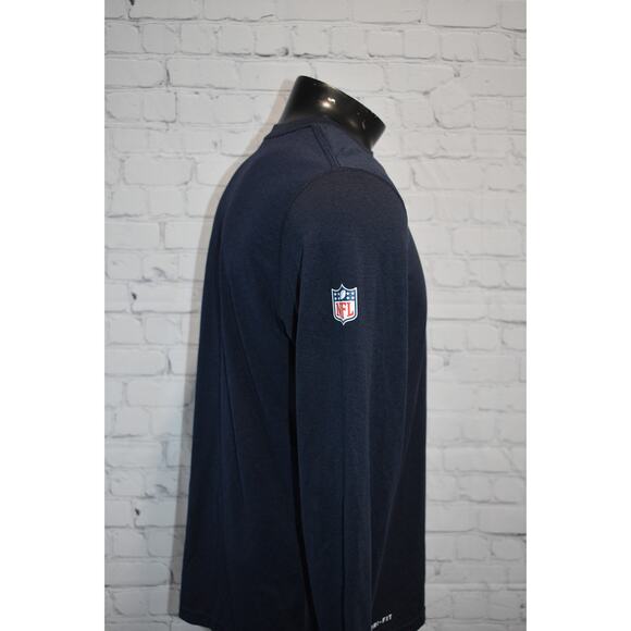 Nike Gym Shirt Mens Size Medium Dri-Fit Performance Chicago Bears Football NFL - Picture 4 of 7